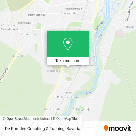 De Paredes Coaching & Training map