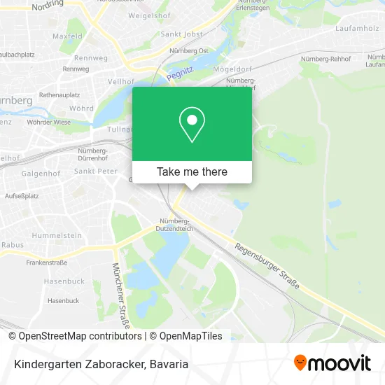 Kindergarten Zaboracker map