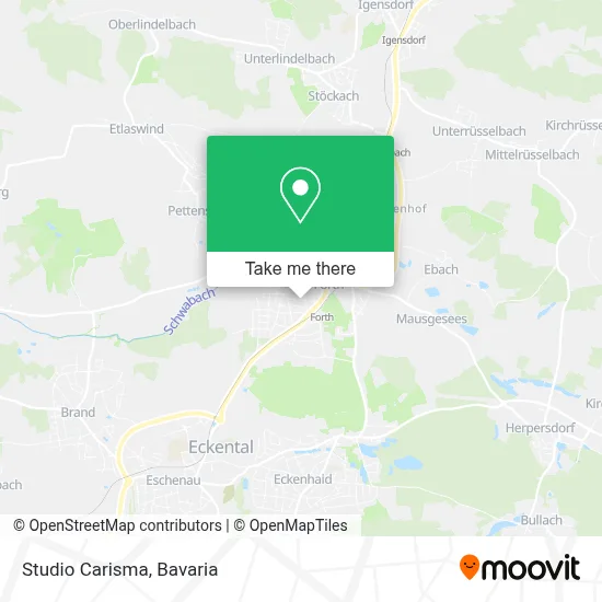 Studio Carisma map