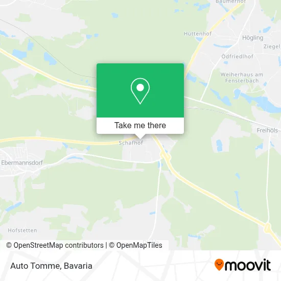 Auto Tomme map