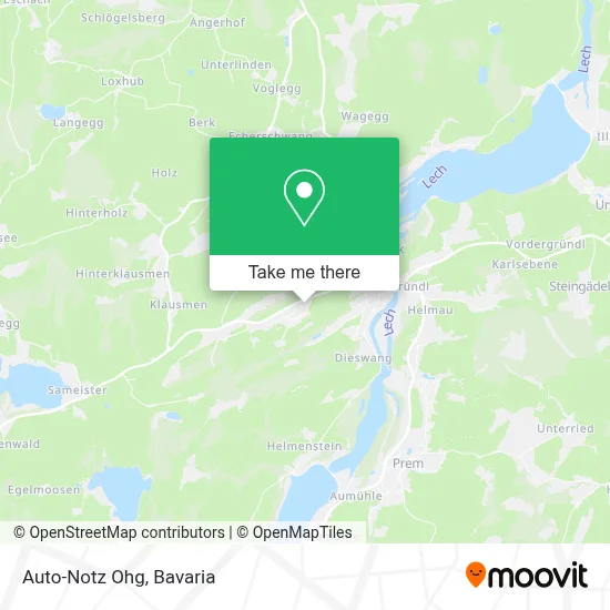Auto-Notz Ohg map