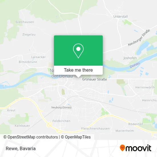 Rewe map