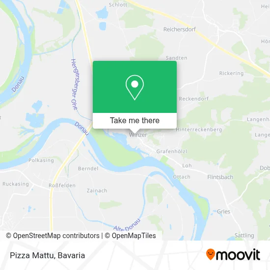 Pizza Mattu map