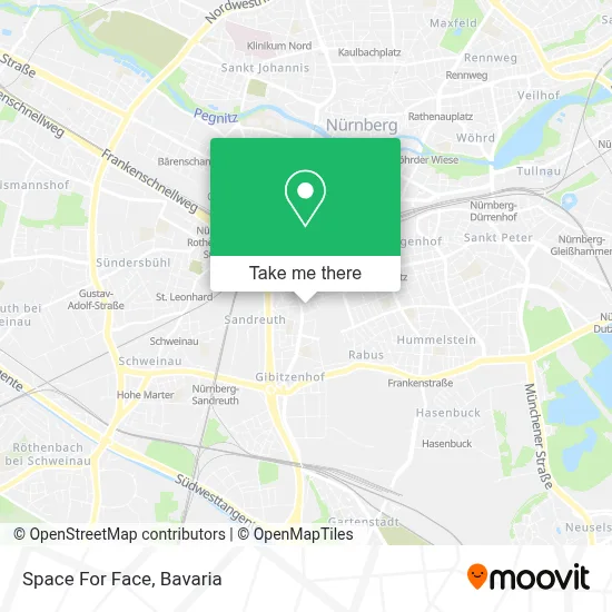 Space For Face map