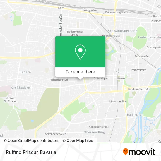 Ruffino Friseur map