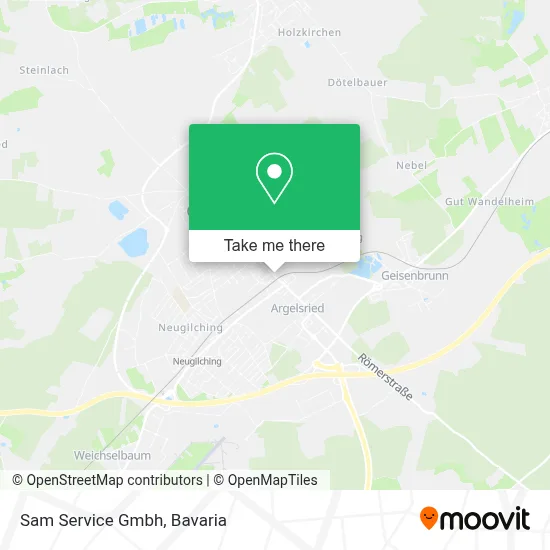 Sam Service Gmbh map