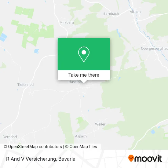 R And V Versicherung map