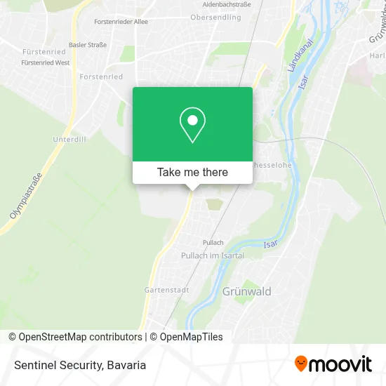 Sentinel Security map