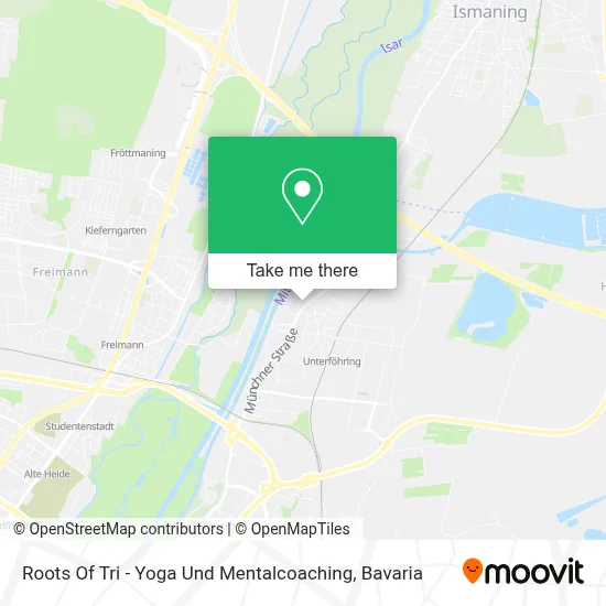 Roots Of Tri - Yoga Und Mentalcoaching map