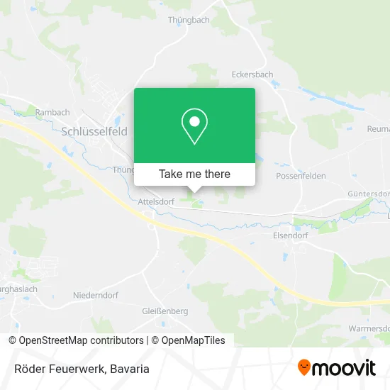 Röder Feuerwerk map