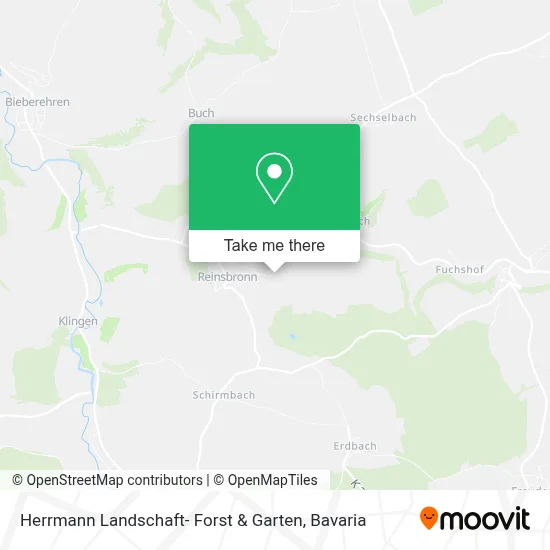Herrmann Landschaft- Forst & Garten map