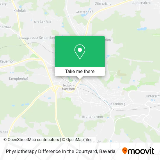 Physiotherapy Difference In the Courtyard map