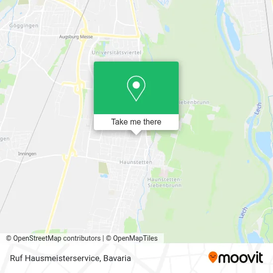 Ruf Hausmeisterservice map