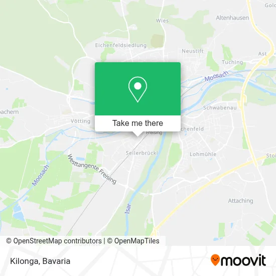 Kilonga map