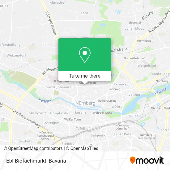 Ebl-Biofachmarkt map