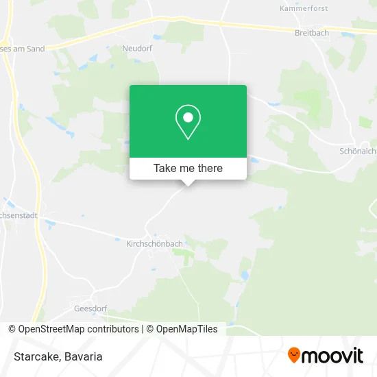Starcake map