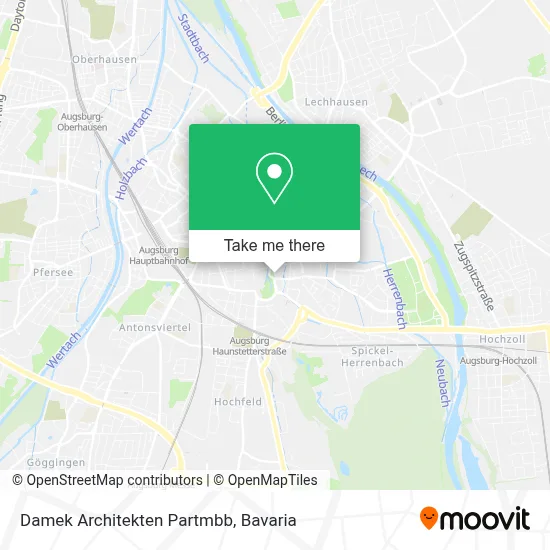 Damek Architekten Partmbb map