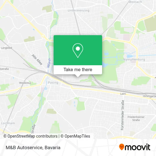 M&B Autoservice map