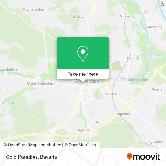 Gold Paradies map