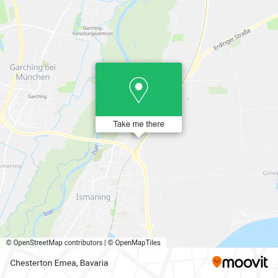 Chesterton Emea map
