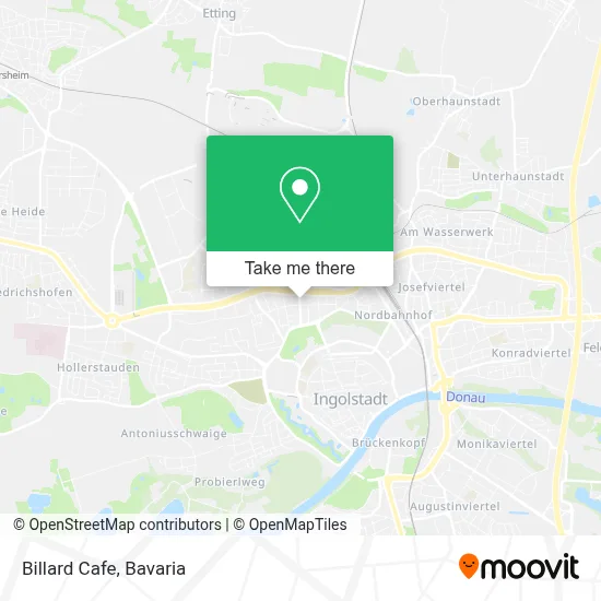 Billard Cafe map