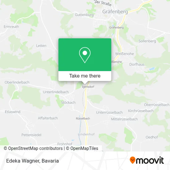 Edeka Wagner map