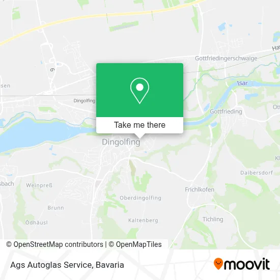 Ags Autoglas Service map