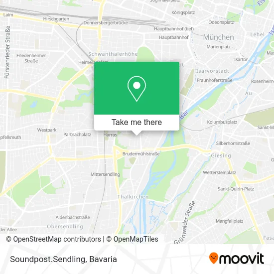 Soundpost.Sendling map