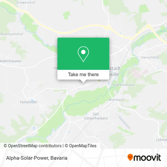 Alpha-Solar-Power map