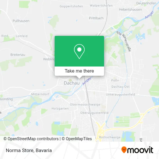 Norma Store map
