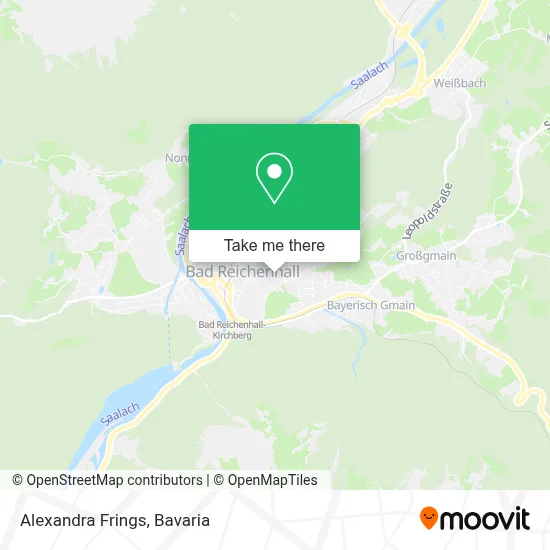 Alexandra Frings map