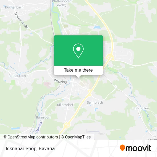 Isknapar Shop map