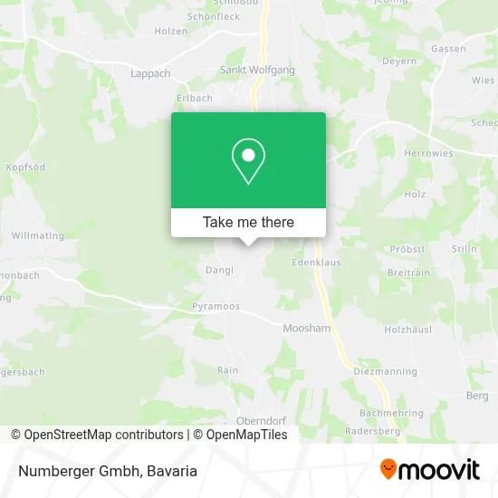 Numberger Gmbh map