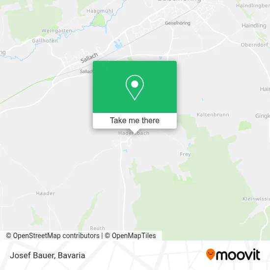 Josef Bauer map