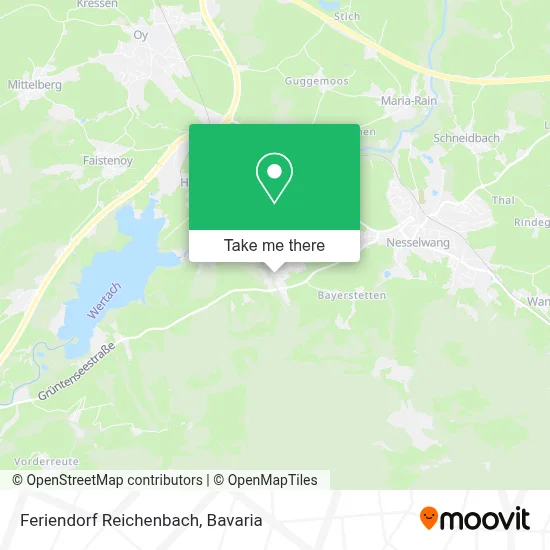 Feriendorf Reichenbach map