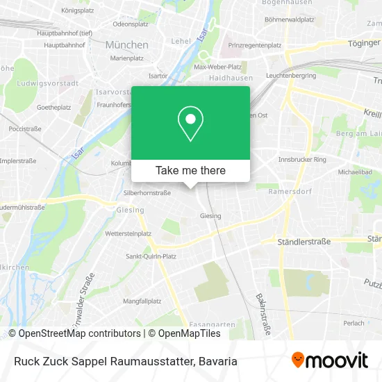 Ruck Zuck Sappel Raumausstatter map