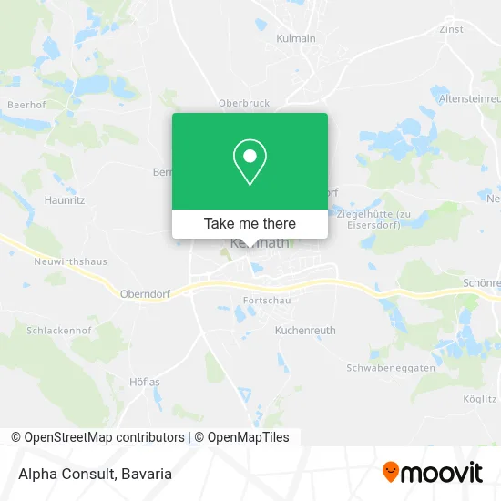 Alpha Consult map