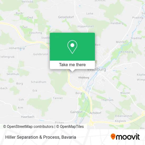 Hiller Separation & Process map