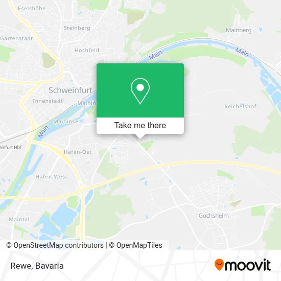 Rewe map