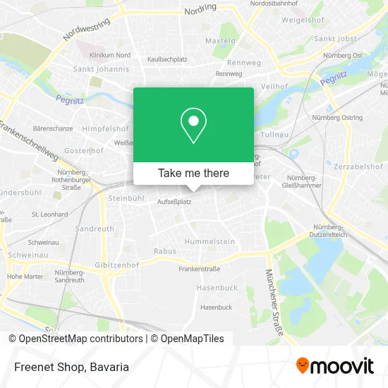 Freenet Shop map