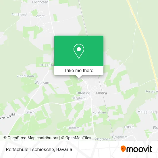 Reitschule Tschiesche map