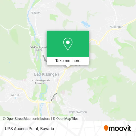 Ups Access Point map