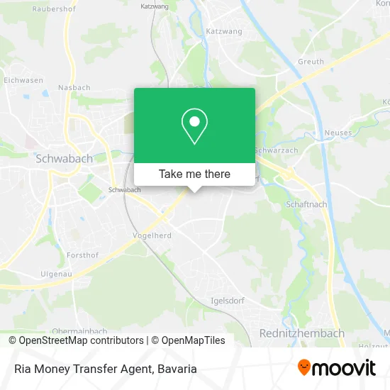 Ria Money Transfer Agent map
