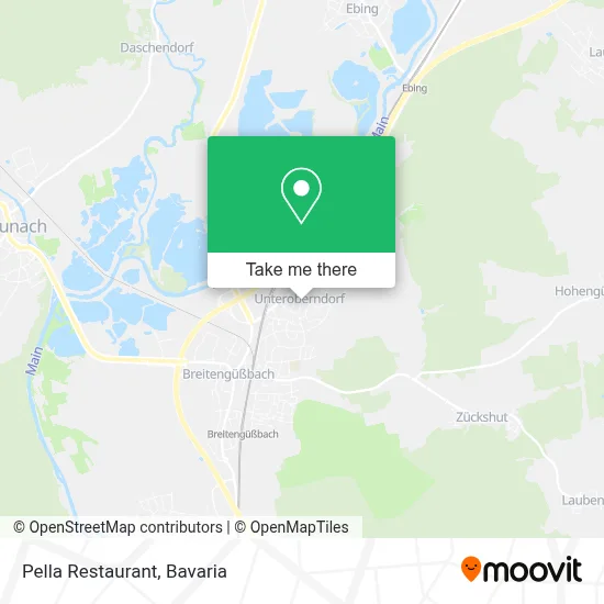 Pella Restaurant map