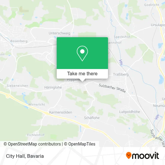 Rathaus map