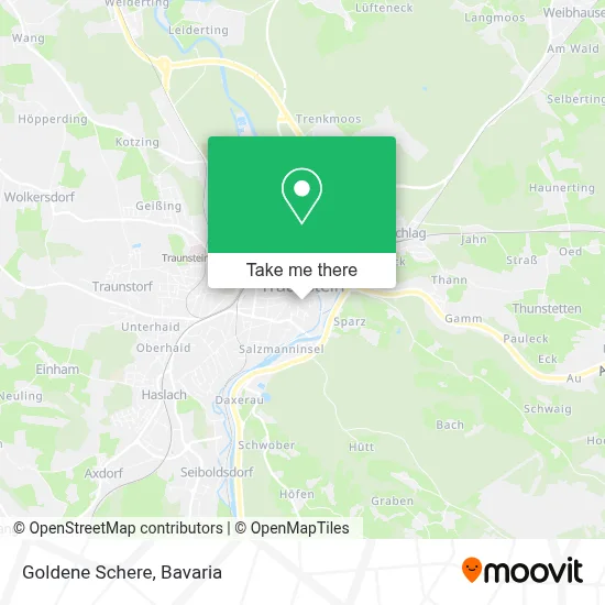 Goldene Schere map