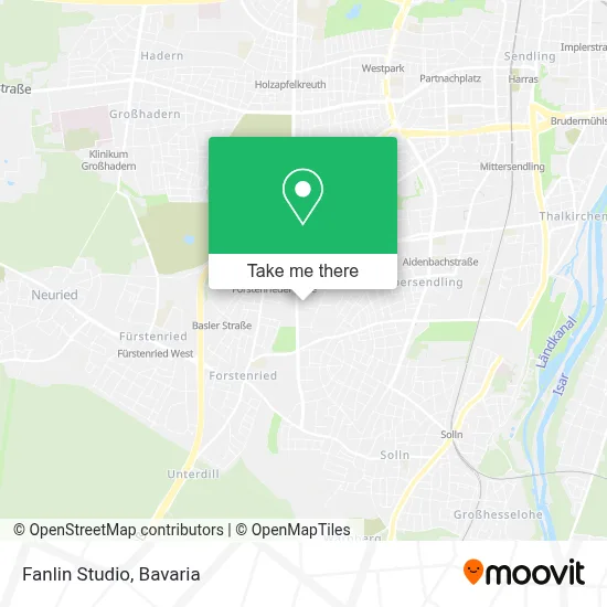 Fanlin Studio map