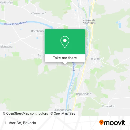 Huber Se map