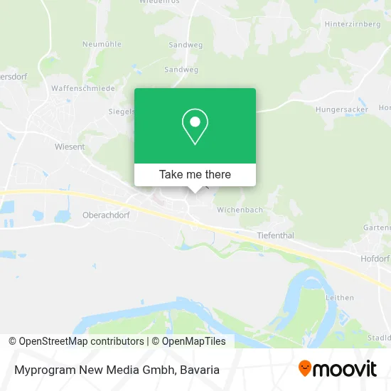 Myprogram New Media Gmbh map