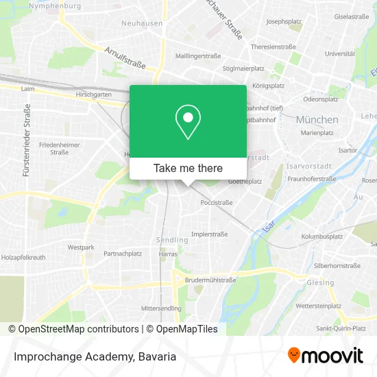 Improchange Academy map
